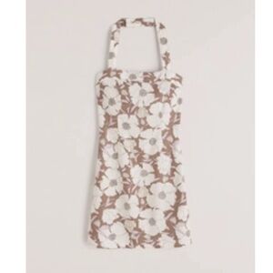 A&F linen halter dress